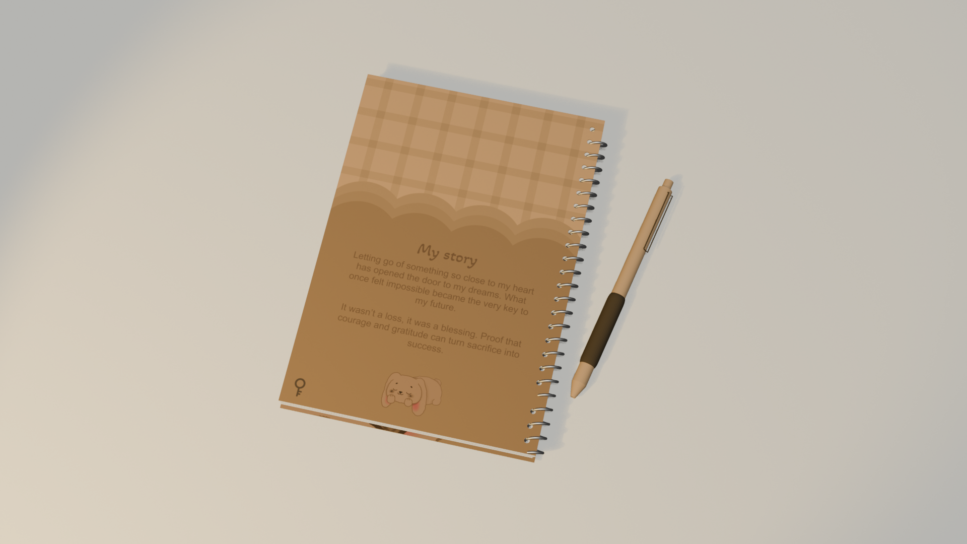 Cookie Notitieblok + Balpen