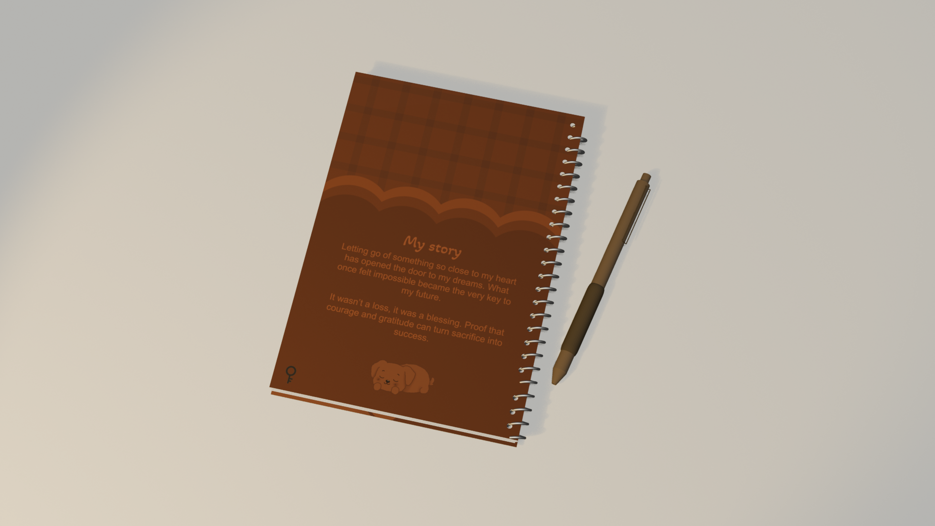 Cookie Notitieblok + Balpen