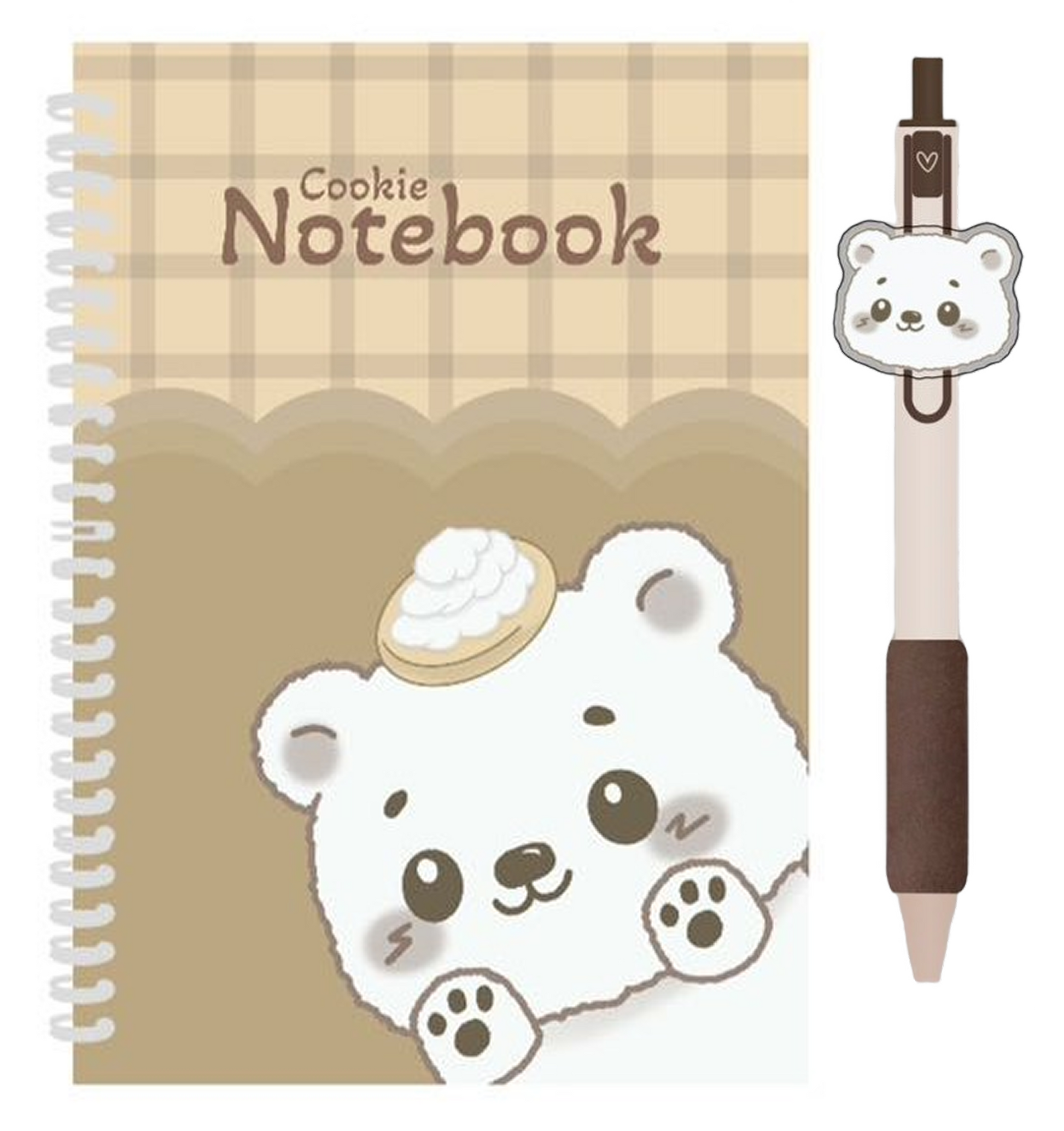 Cookie Notitieblok + Balpen